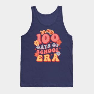 In My 100 Days Of School Era Retro Tank Top